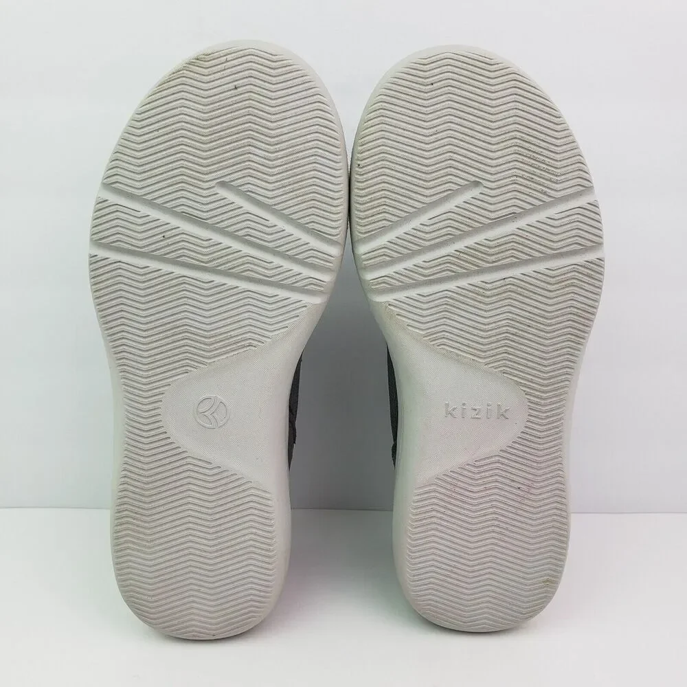 Kizik Madrid Womens Size 6.5 Gray Eco Knit Hands Free Casual Sneaker Shoes